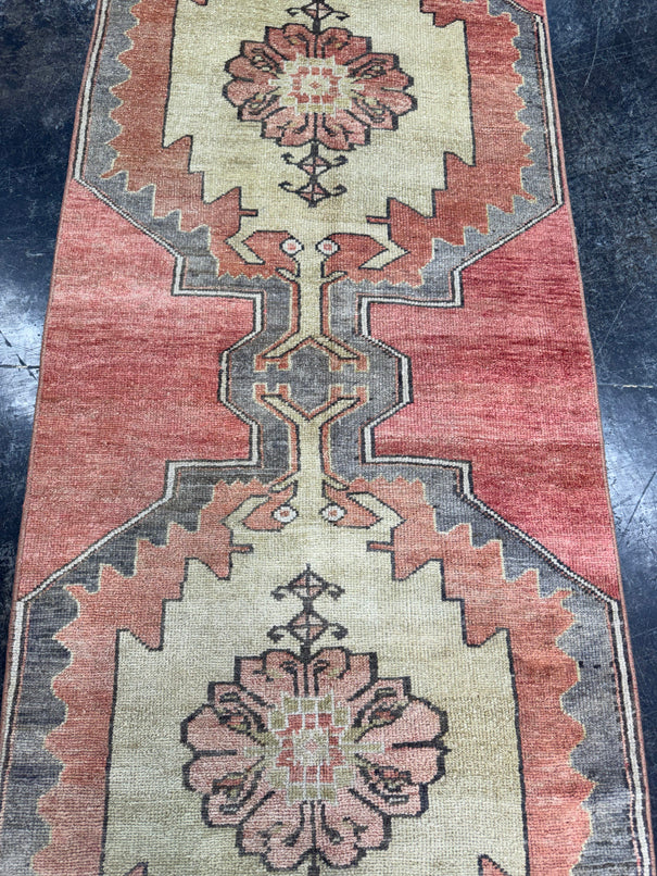 Turkish Vintage Runner Rug 2'10'' x 10' #13003
