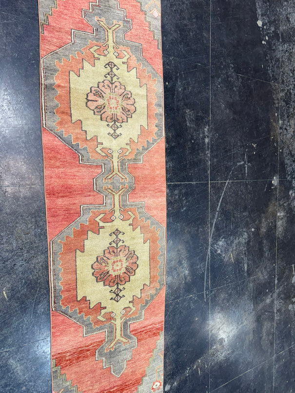 Turkish Vintage Runner Rug 2'10'' x 10' #13003