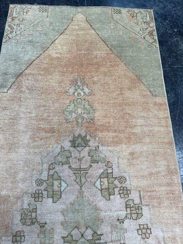 Turkish Vintage Runner Rug 2'11'' x 8'11'' #13001