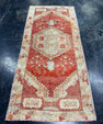 Turkish Vintage Runner Rug 3' x 6'8'' #13002