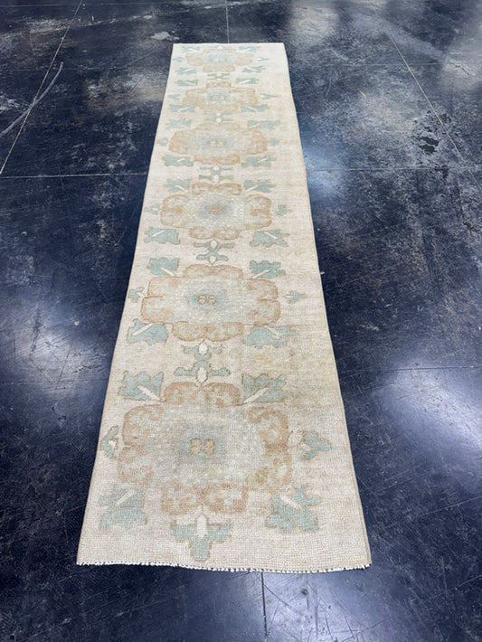 Turkish Vintage Runner Rug 2' x 8'5'' #13000