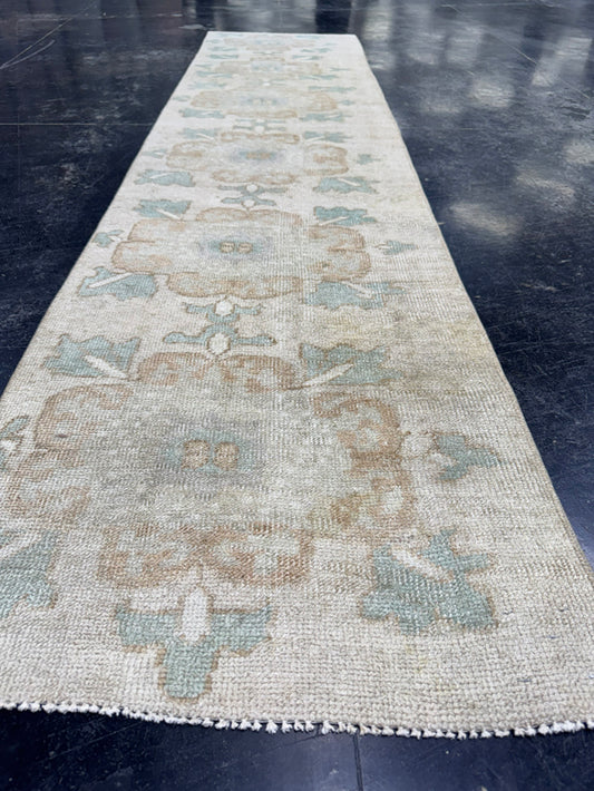 Turkish Vintage Runner Rug 2' x 8'5'' #13000