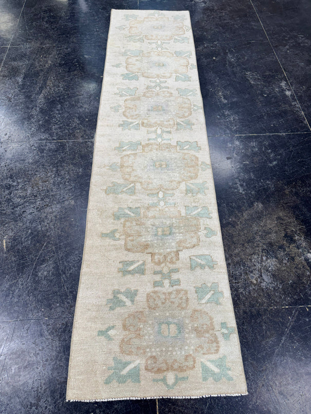 Turkish Vintage Runner Rug 2' x 8'5'' #13000