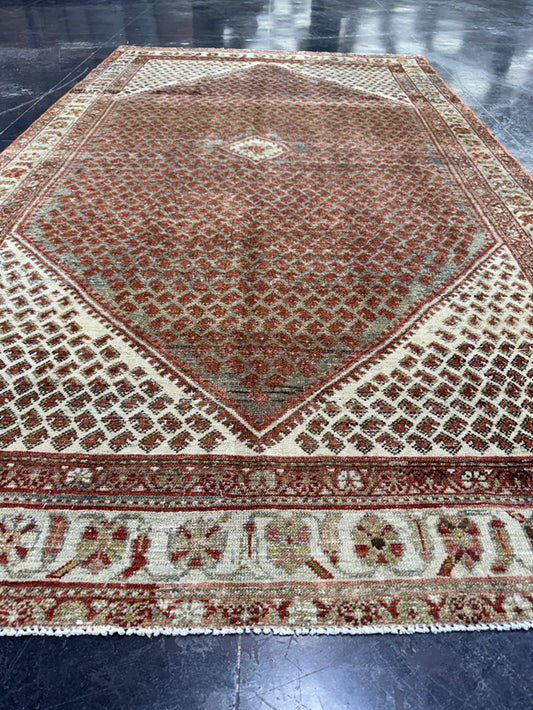 Turkish Vintage Rug 5'6'' x 9'8'' #24896