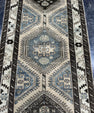 Turkish Vintage Runner Rug 3'3'' x 10' #24895