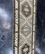 Turkish Vintage Runner Rug 3'3'' x 10' #24895