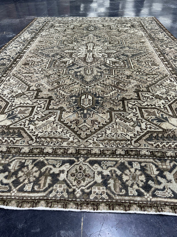 Turkish Vintage Rug 6'4'' x 9'6'' #24899