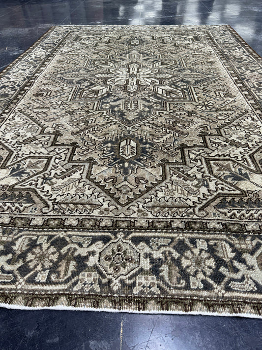 Turkish Vintage Rug 6'4'' x 9'6'' #24899