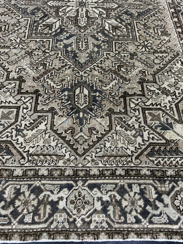 Turkish Vintage Rug 6'4'' x 9'6'' #24899