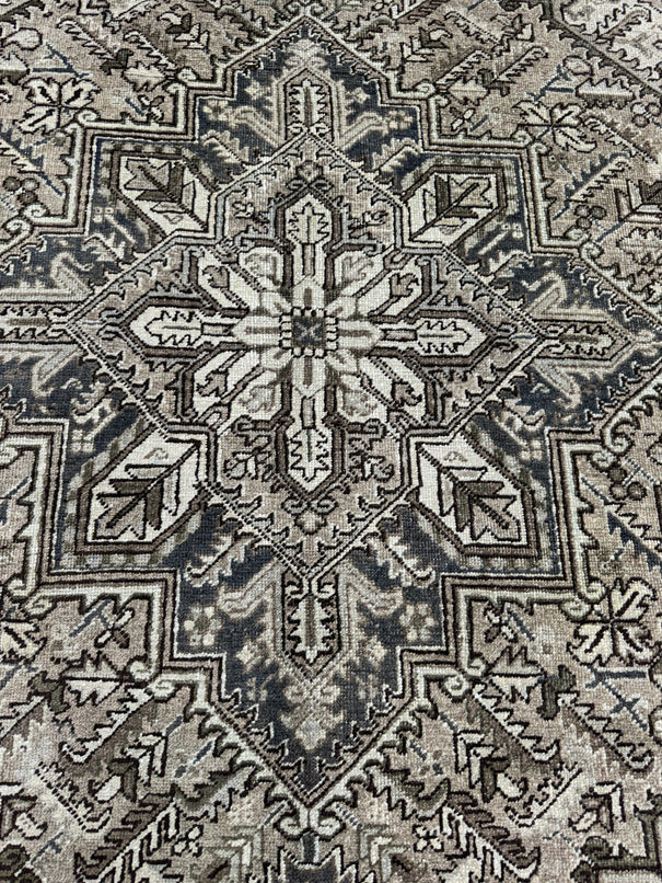 Turkish Vintage Rug 6'4'' x 9'6'' #24899