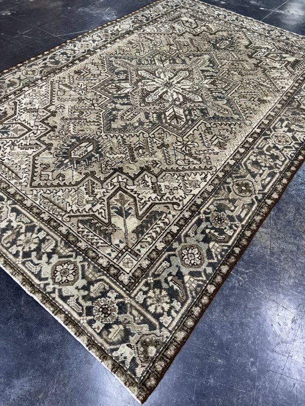 Turkish Vintage Rug 6'4'' x 9'6'' #24899