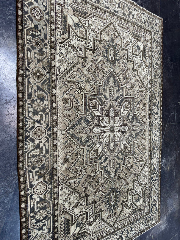 Turkish Vintage Rug 6'4'' x 9'6'' #24899