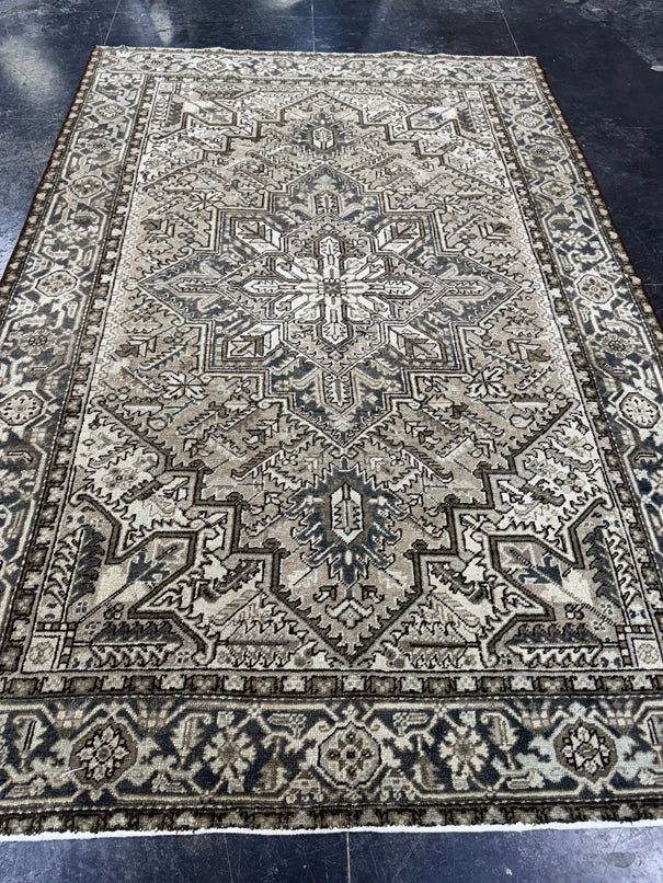 Turkish Vintage Rug 6'4'' x 9'6'' #24899