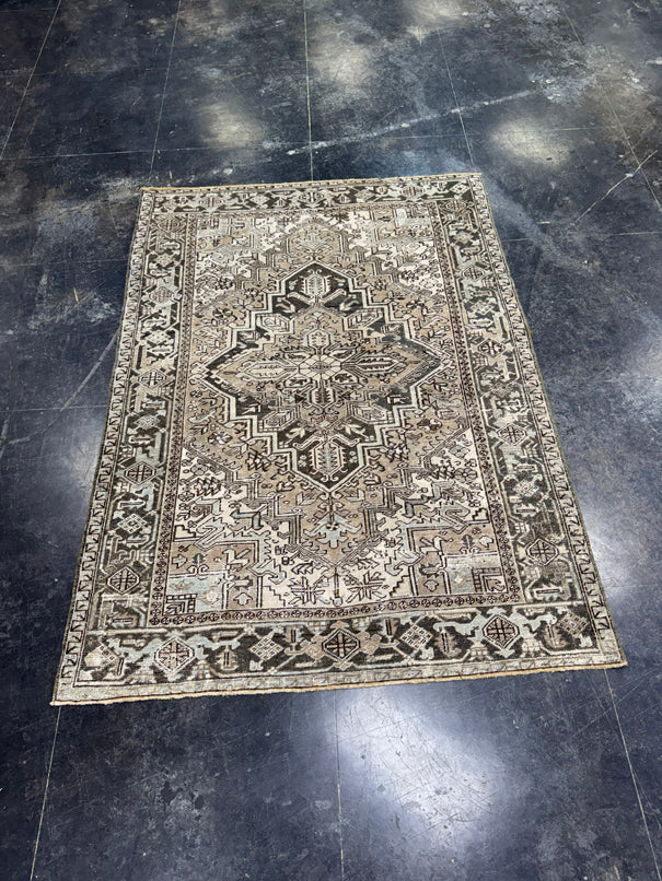 Turkish Vintage Rug 6'3'' x 8'8'' #24606