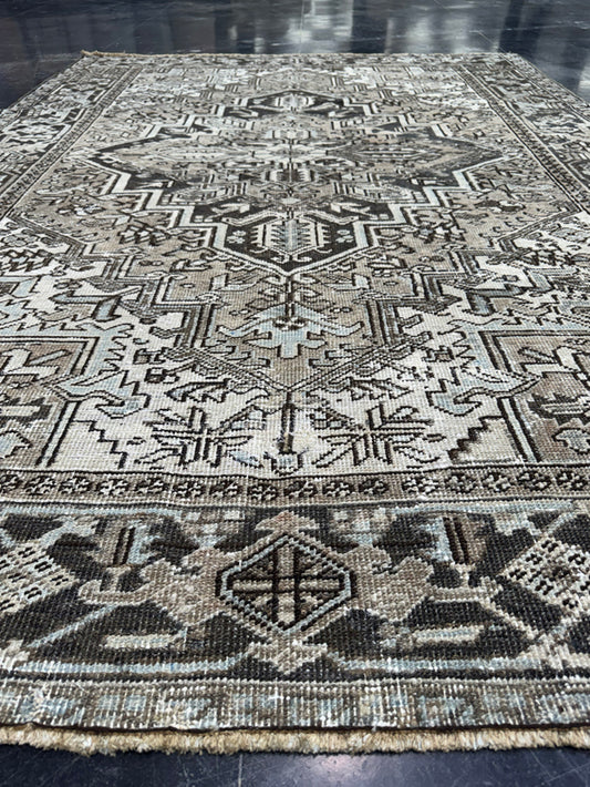 Antique Heriz Rug 6'3'' x 8'8'' #24606