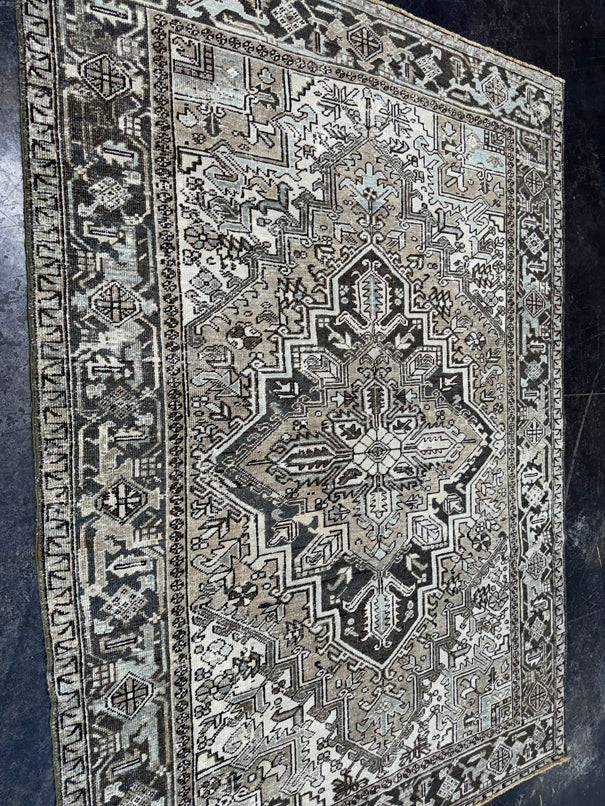 Turkish Vintage Rug 6'3'' x 8'8'' #24606