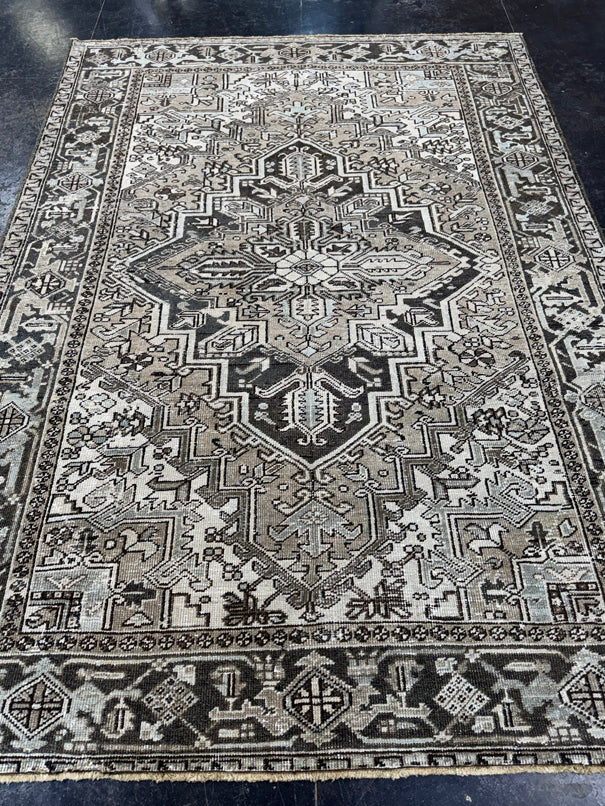Turkish Vintage Rug 6'3'' x 8'8'' #24606