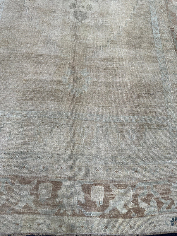Turkish Vintage Rug 5'1'' x 10'7'' #24618