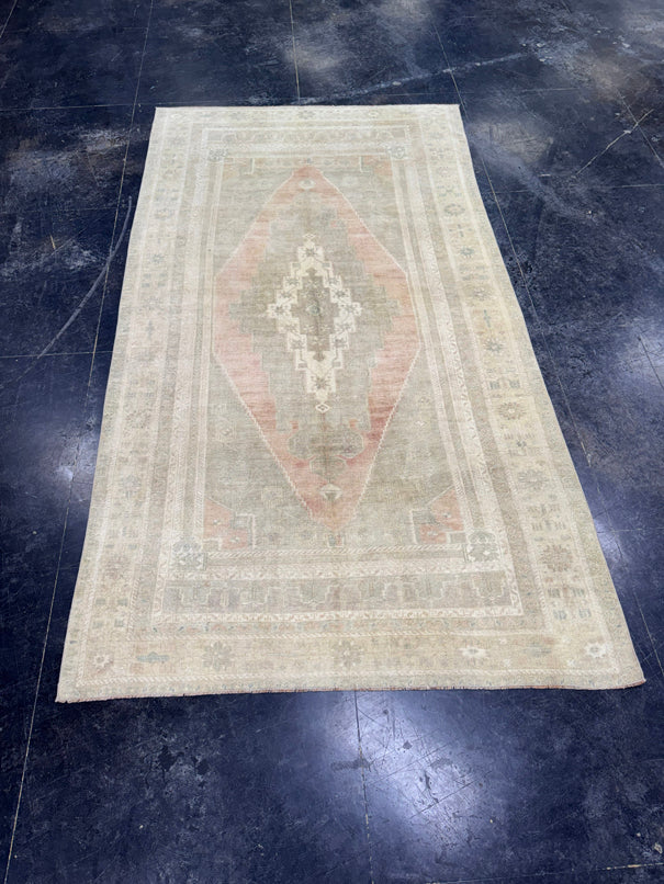 Turkish Vintage Rug 5'6'' x 10'1'' #24621