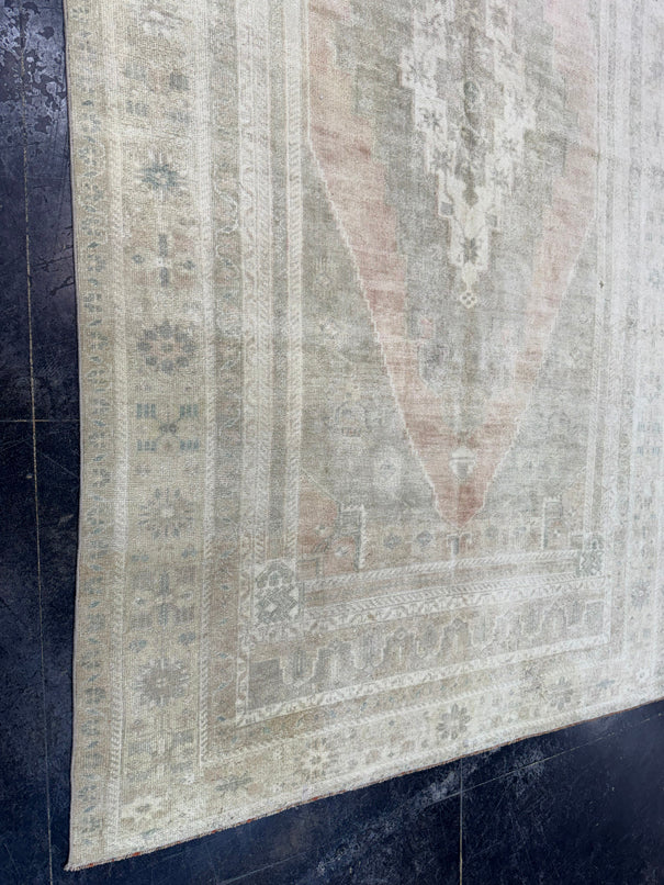 Turkish Vintage Rug 5'6'' x 10'1'' #24621