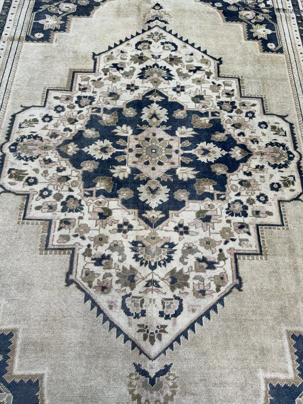 Turkish Vintage Rug 6'5'' x 10'11'' #24650