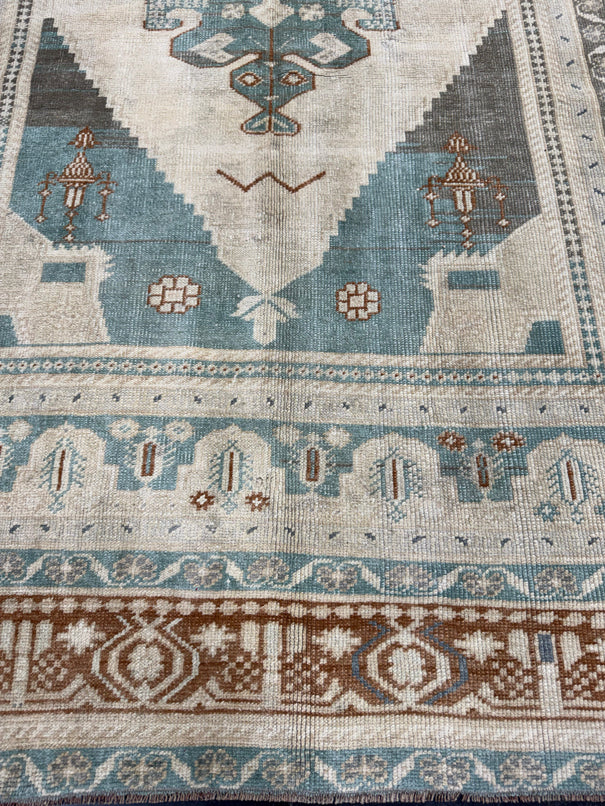 Turkish Vintage Rug 5' x 9'4'' #24634