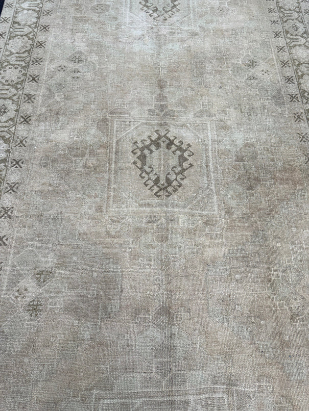 Turkish Vintage Runner Rug 5'1'' x 11'4'' #24643