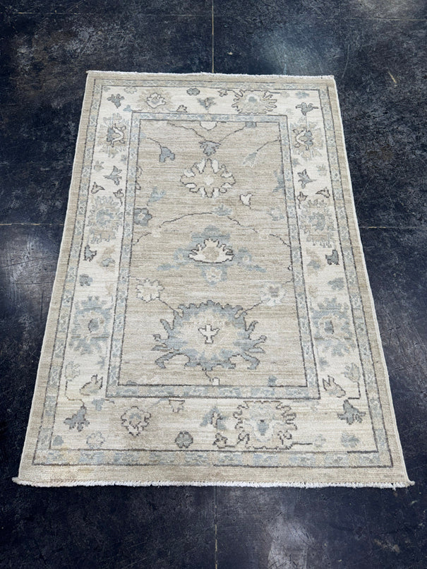 Oushak Rug 2'9'' x 4'1" #12001
