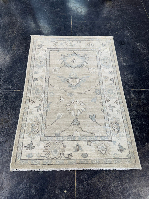 Oushak Rug 2'9'' x 4'1" #12001