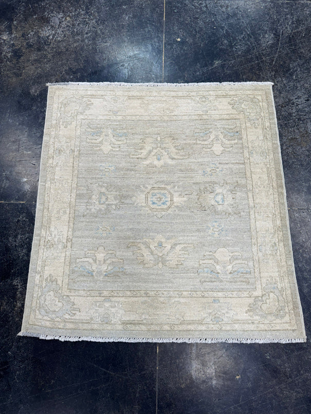 Oushak Rug 2'11'' x 3' #12002