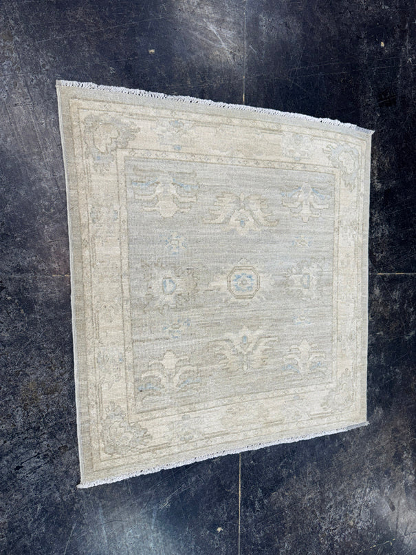 Oushak Rug 2'11'' x 3' #12002