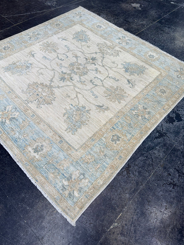 Oushak Rug 5' x 5' #24988