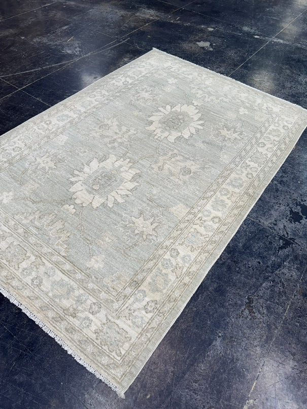 Oushak Rug 4'1'' x 6' #24985