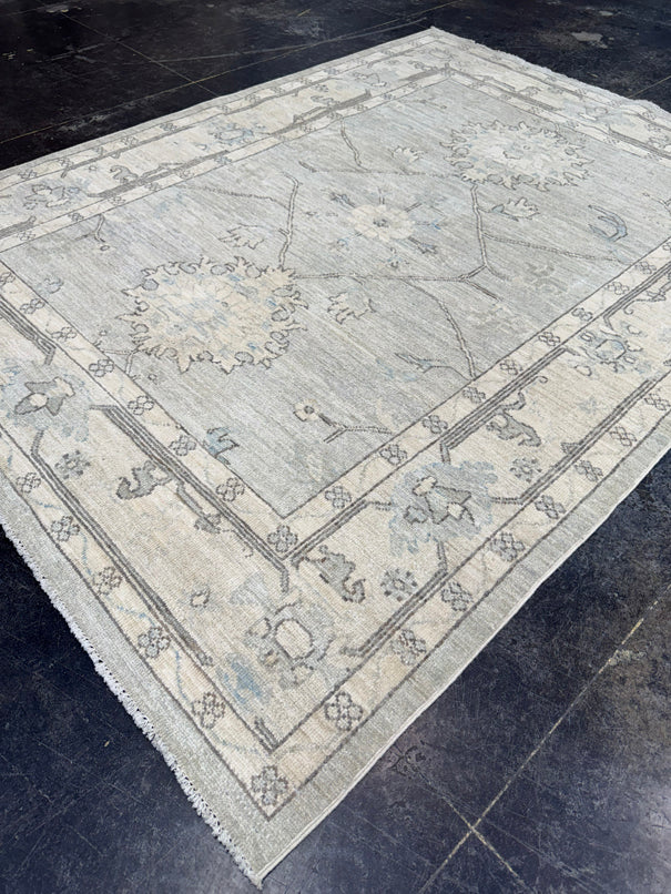 Oushak Rug 5'1'' x 6'8'' #24986