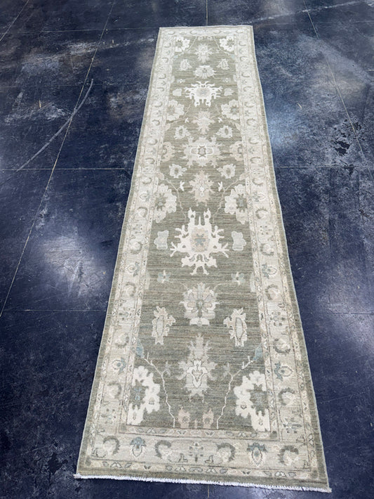 Oushak Runner Rug 2'9'' x 10'11'' #24983