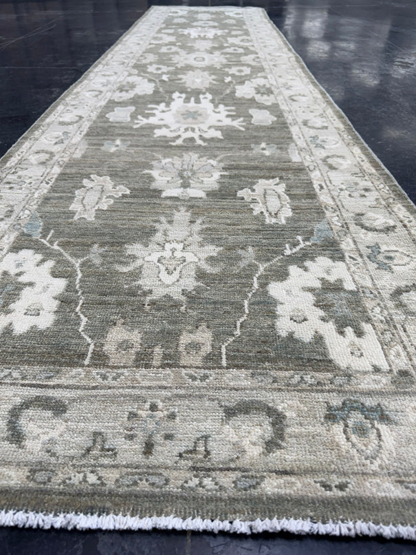 Oushak Runner Rug 2'9'' x 10'11'' #24983