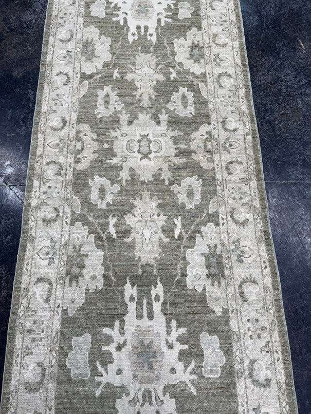 Oushak Runner Rug 2'9'' x 10'11'' #24983