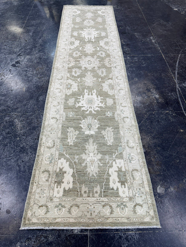 Oushak Runner Rug 2'9'' x 10'11'' #24983