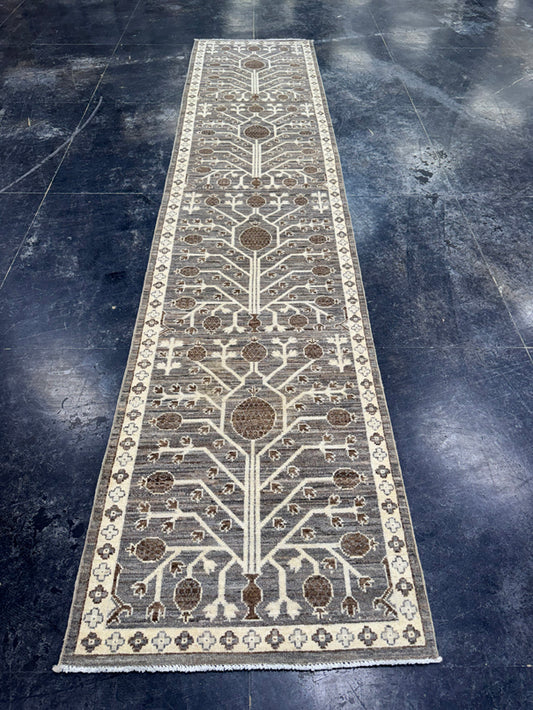 Oushak Runner Rug 2'8'' x 12'3'' #24984