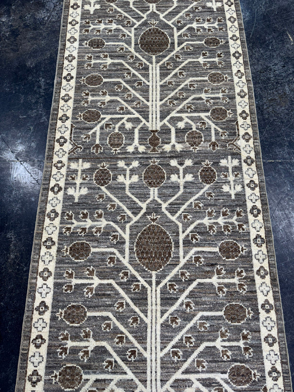 Oushak Runner Rug 2'8'' x 12'3'' #24984