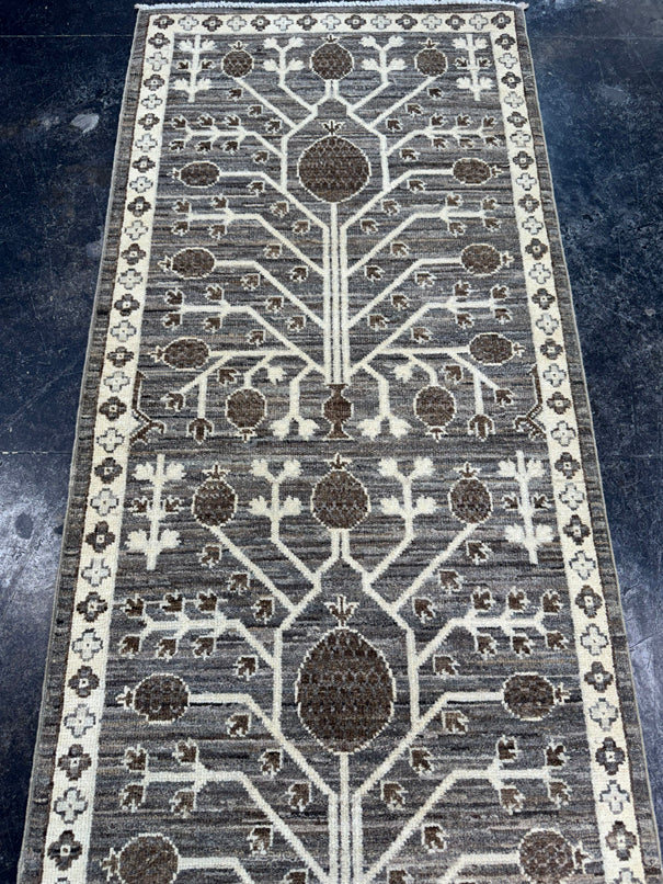 Oushak Runner Rug 2'8'' x 12'3'' #24984