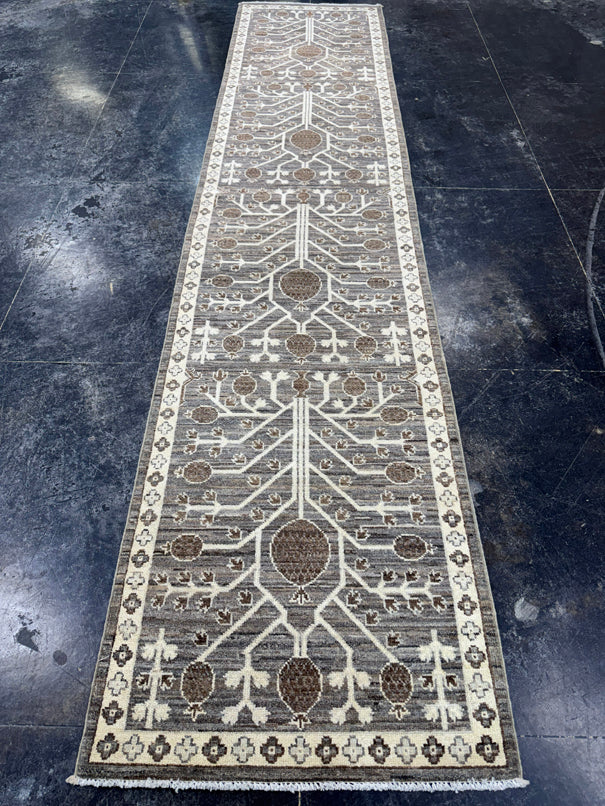 Oushak Runner Rug 2'8'' x 12'3'' #24984