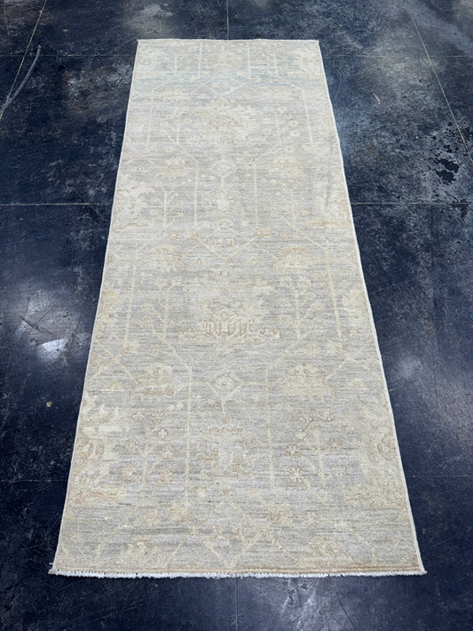 Oushak Runner Rug 2'8'' x 7' #24981