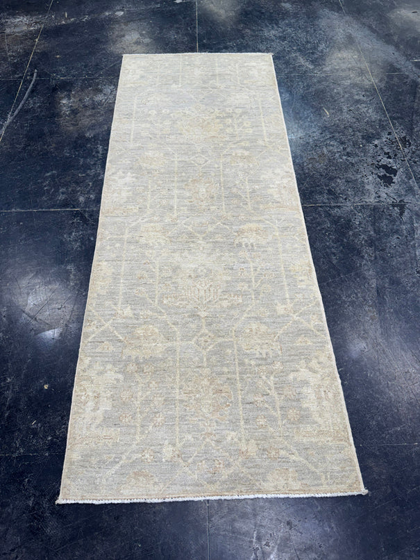 Oushak Runner Rug 2'8'' x 7'1'' #24982
