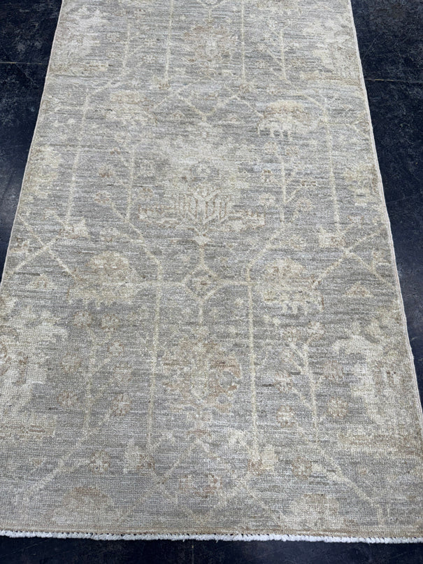 Oushak Runner Rug 2'8'' x 7'1'' #24982