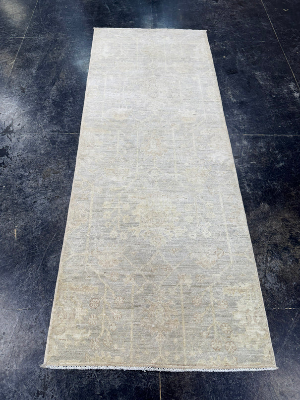 Oushak Runner Rug 2'8'' x 7'1'' #24982