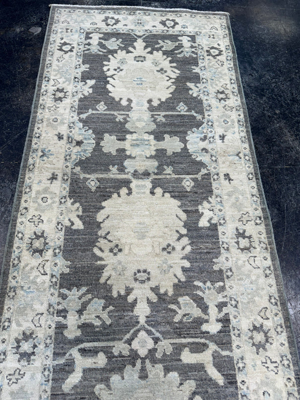 Oushak Runner Rug 2'10'' x 10'11'' #24979