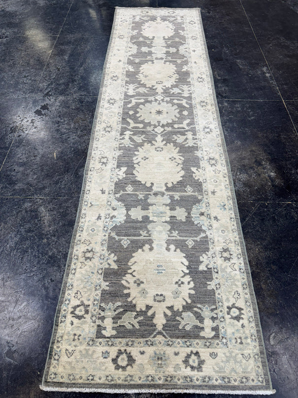 Oushak Runner Rug 2'10'' x 10'11'' #24979