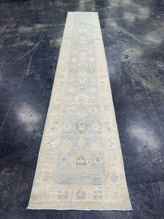 Oushak Runner Rug 2'9'' x 15'8'' #24977
