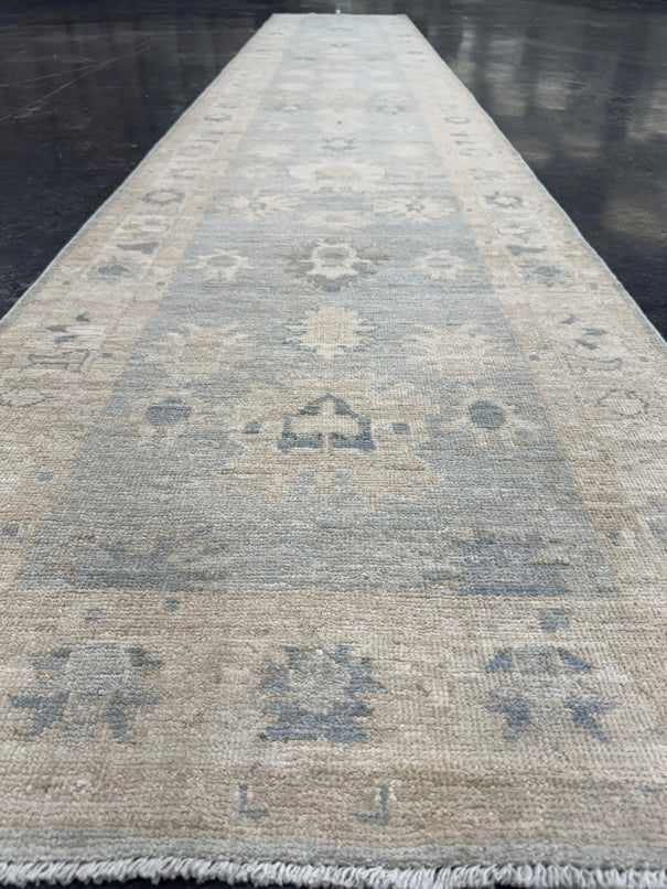 Oushak Runner Rug 2'9'' x 15'8'' #24977